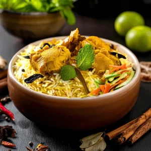 Briyani Ayam (Chicken Briyani)